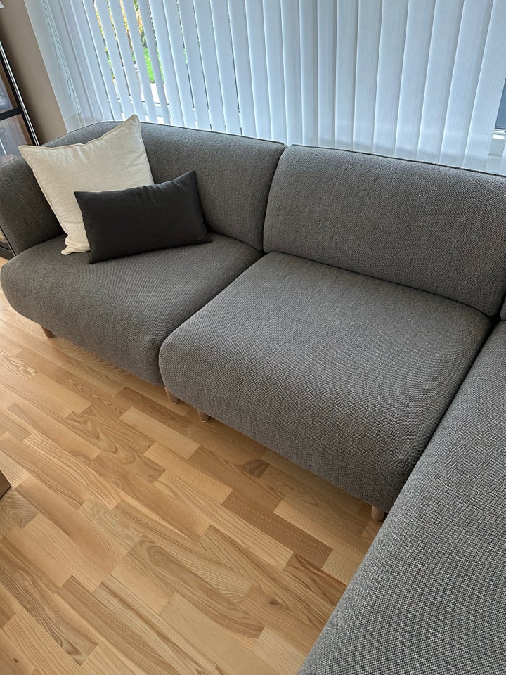 Egholm chaiselong sofa i gr...