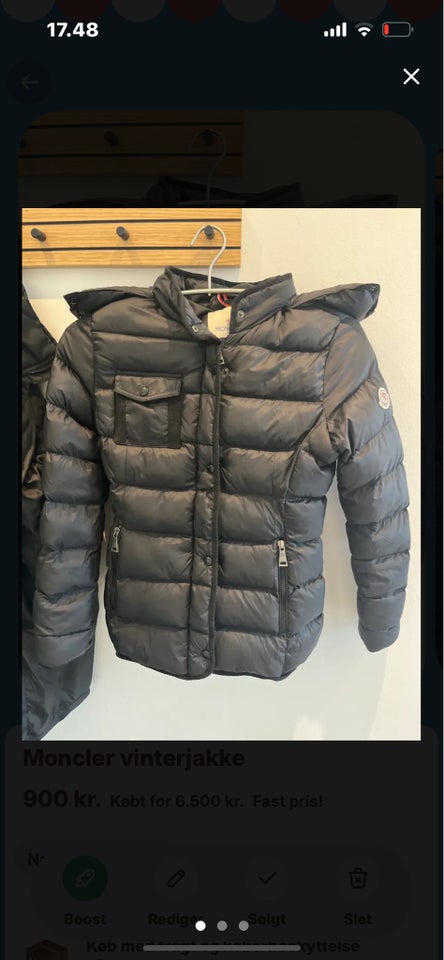 Jakke, str. 34, Moncler