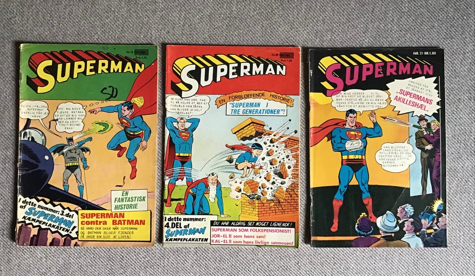 Superman 19, 20, 21