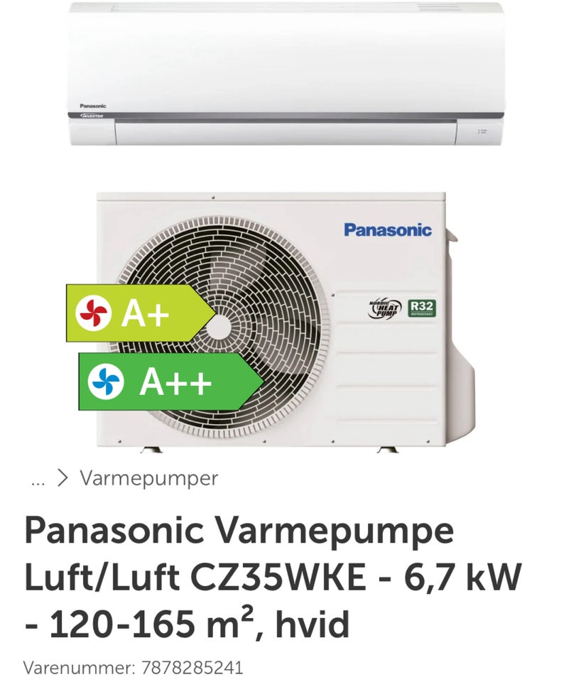 Klimaanlæg, Panasonic