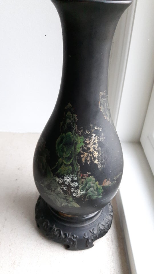 Vase Asiatisk Chinoise motiv: