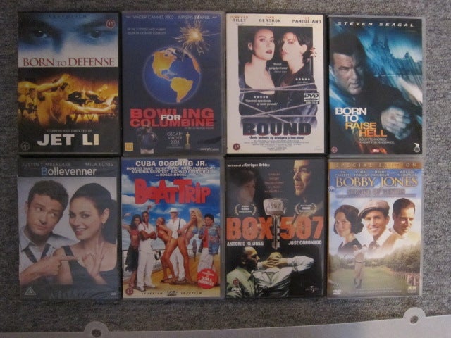 B2, DVD, andet