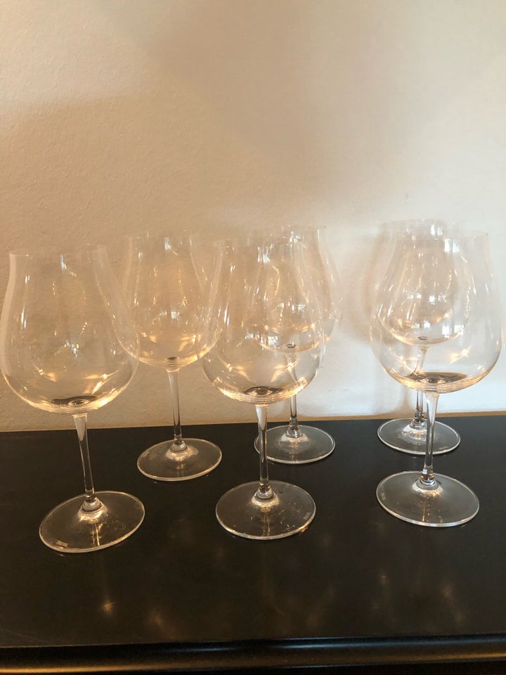 Glas, Riedel vinglas, - 6 stk