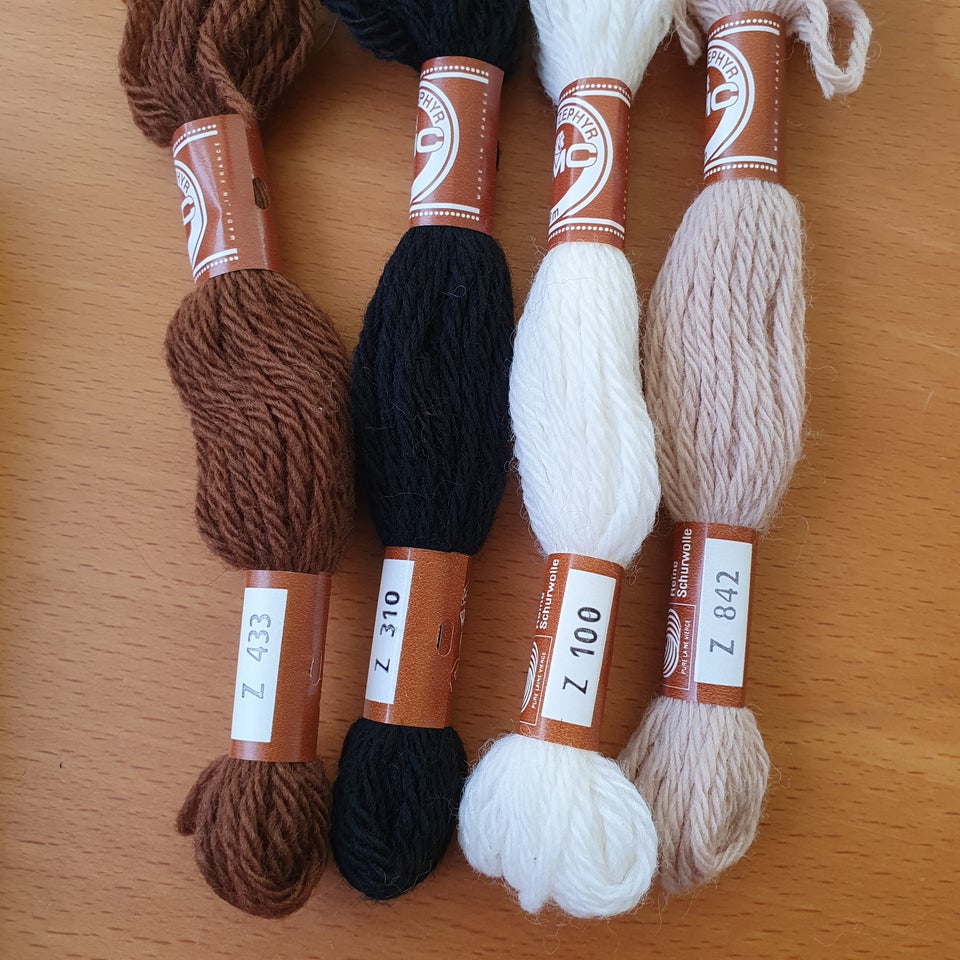 Broderi, DMC Laine Zephyr uldgarn