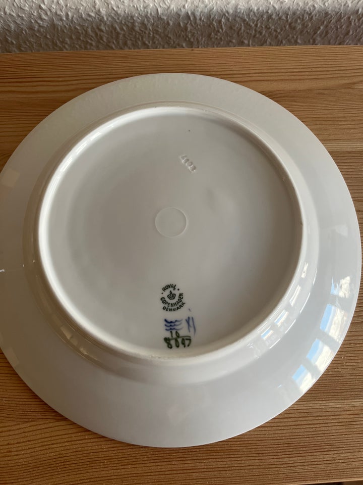 Porcelæn Tallerken Royal