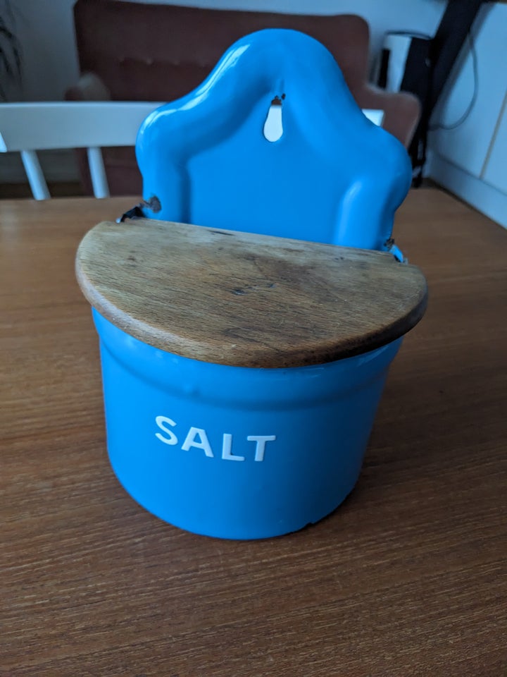 Blå saltkar