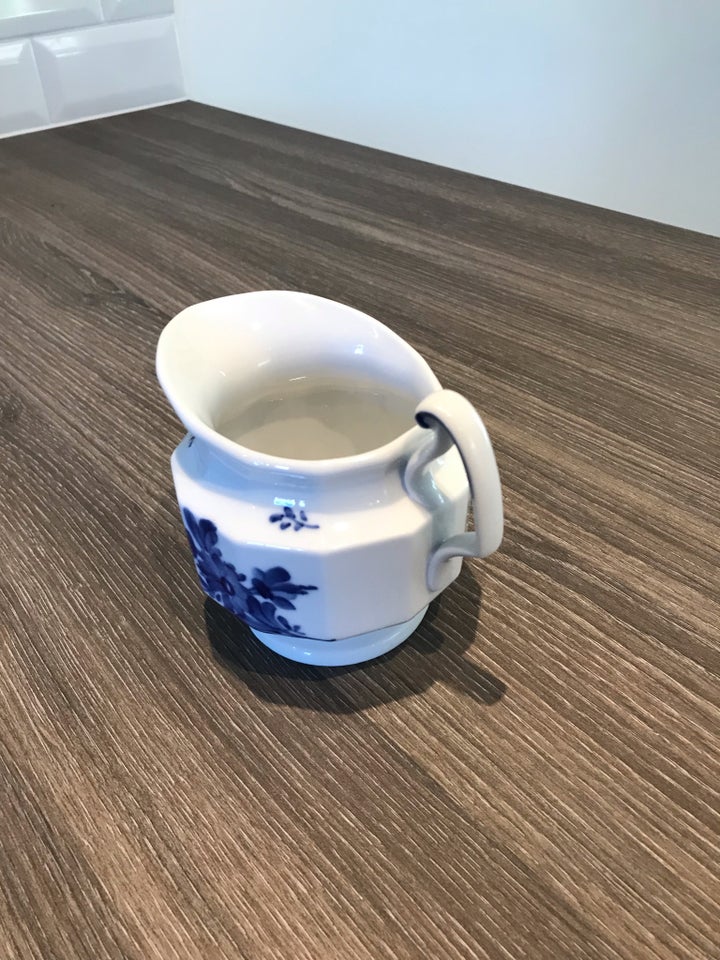 Porcelæn Flødekande Blå Blomst