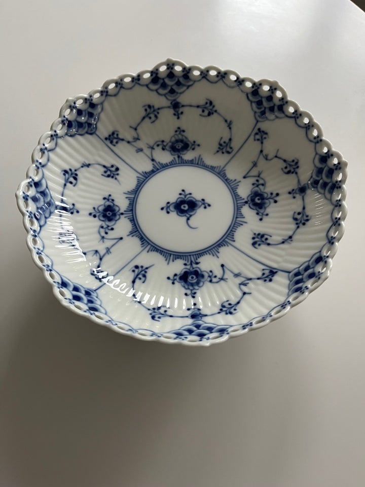 Porcelæn Musselmalet Helblonde