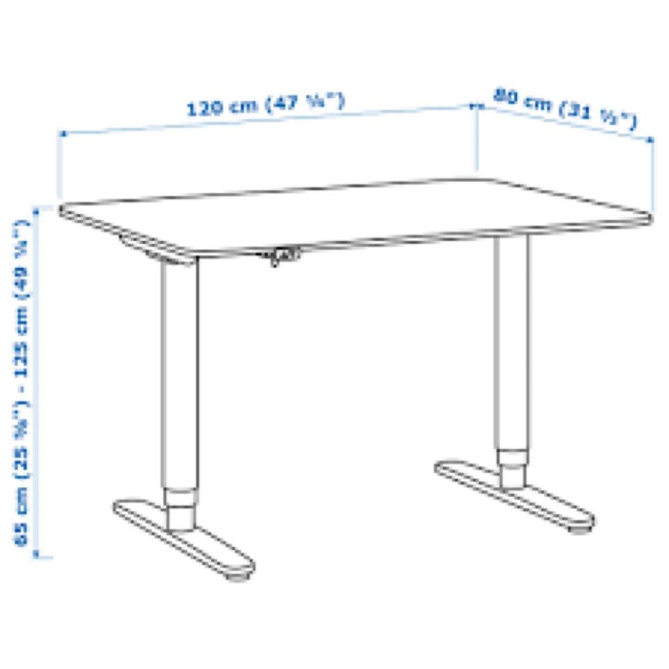 Skrive-/computerbord, Ikea