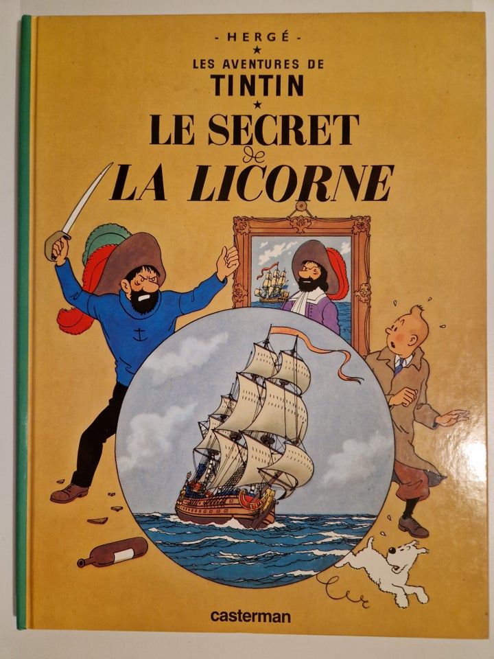 Le Secret La Licorne, Hergé,