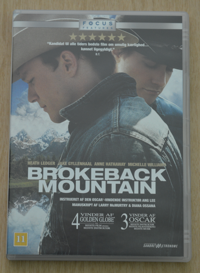 Brokeback Mountain DVD drama