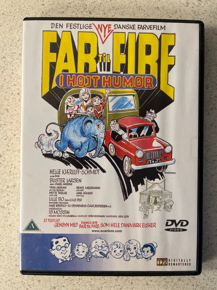 Far til fire i højt humør, DVD,