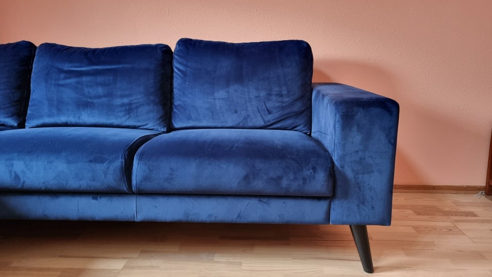 Sofa, velour, 3 pers.