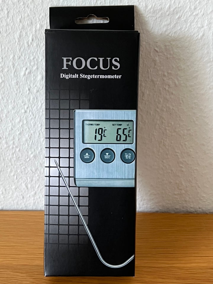 Digitalt stegetermometer, Focus