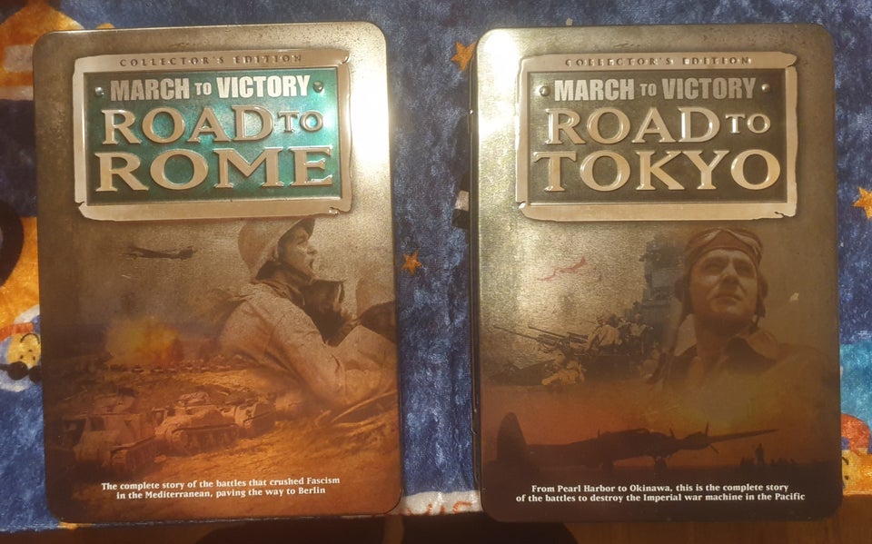 Road to rome og road to Tokyo, DVD,