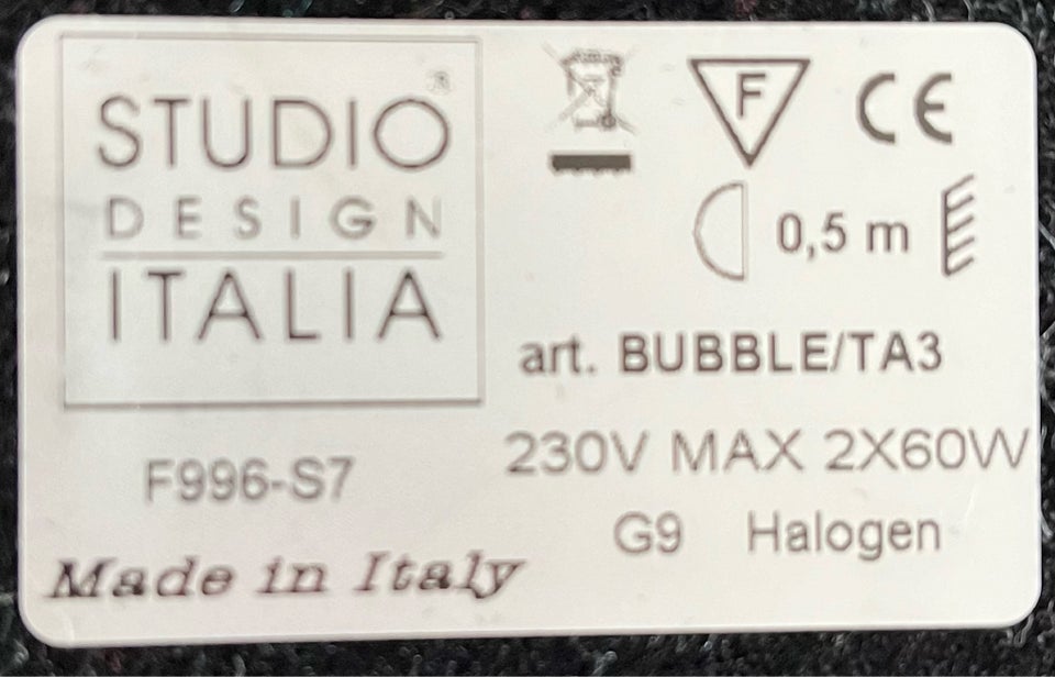 Lampe Studio Design Italia