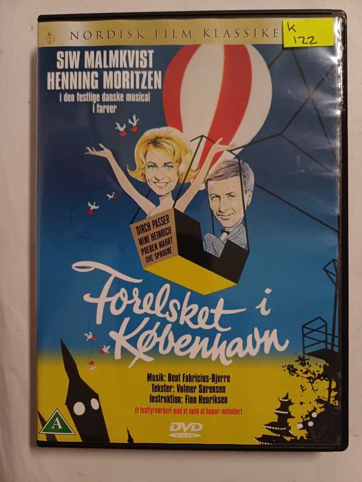 Forelsket i København, DVD,