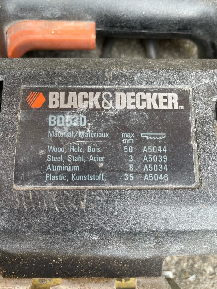 Stiksav, Bosch + BlackDecker