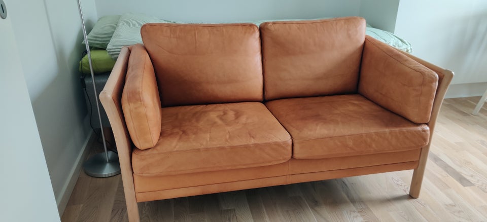 Sofa læder 2 pers