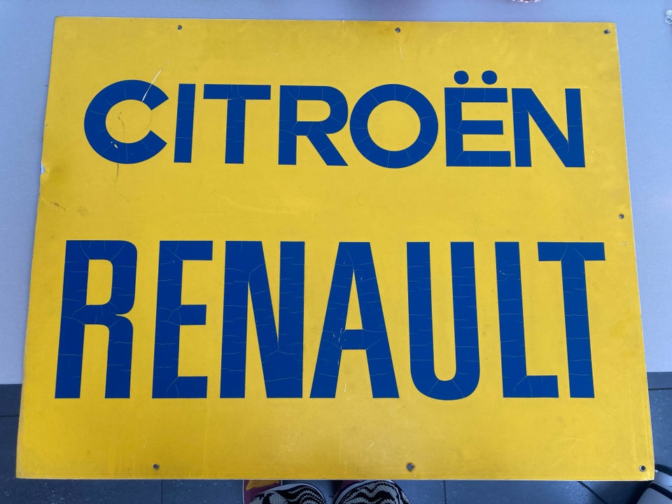 Reklameskilt Citroën Renault