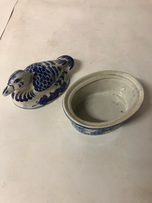 Porcelæn And porcelæn postejskål