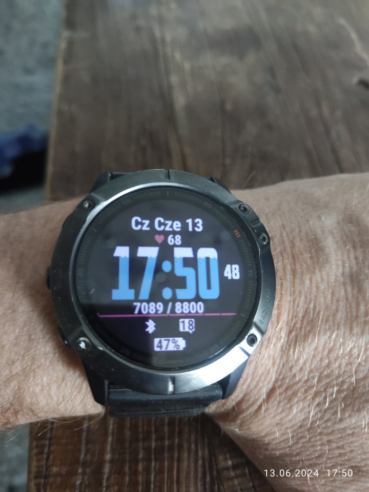 Ur Garmin Fenix 6X sapphire