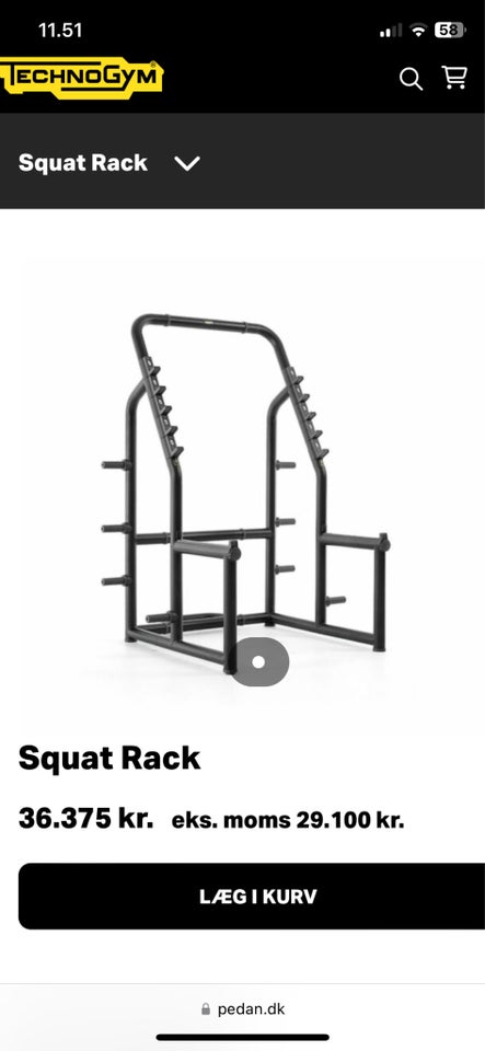 Squat rack, Squat Rack, Technogym