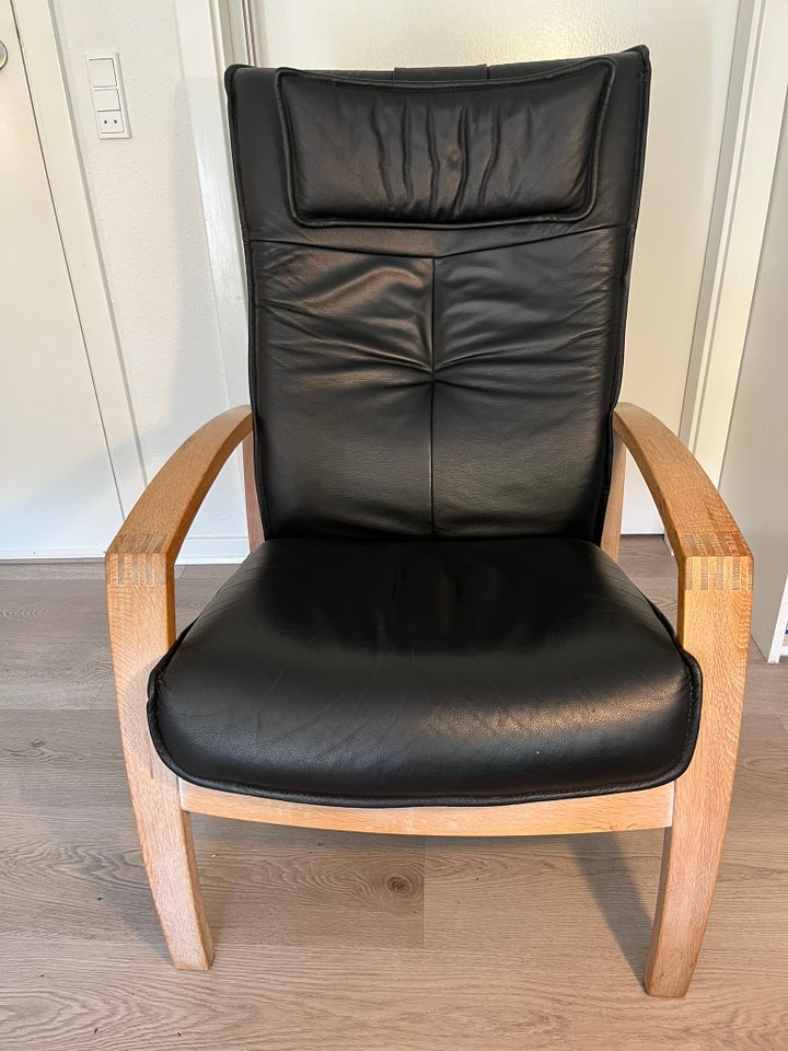 Lænestol, læder, Nordic Easy Chair