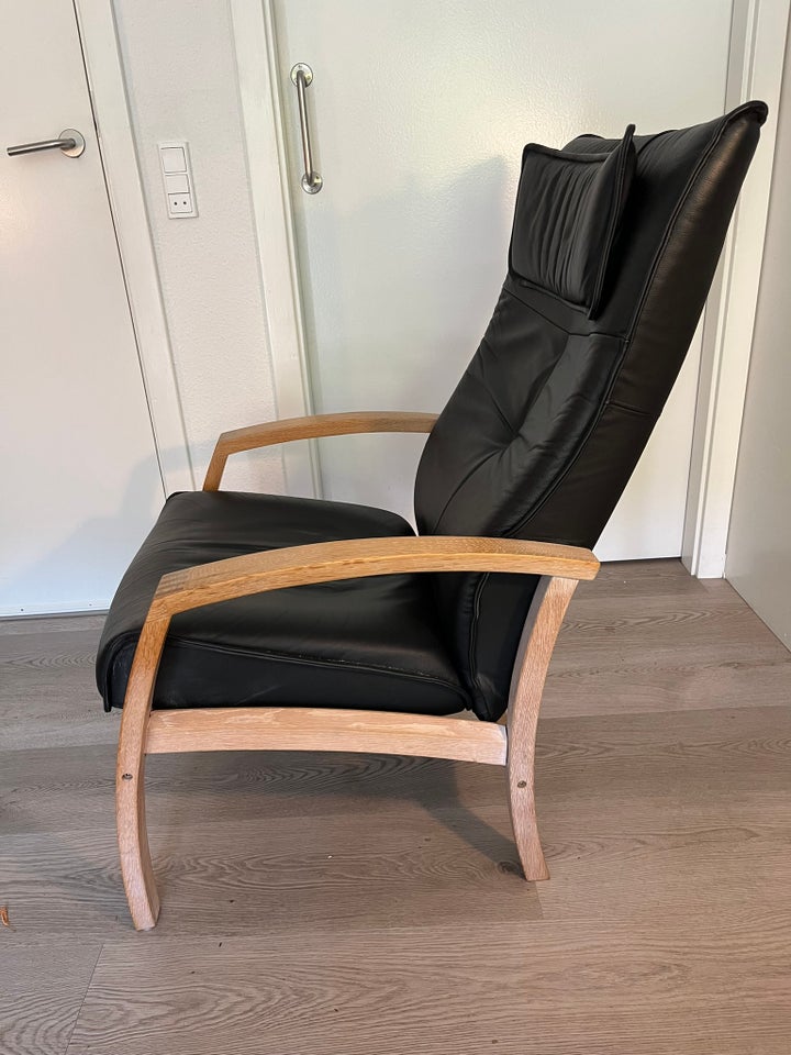 Lænestol, læder, Nordic Easy Chair