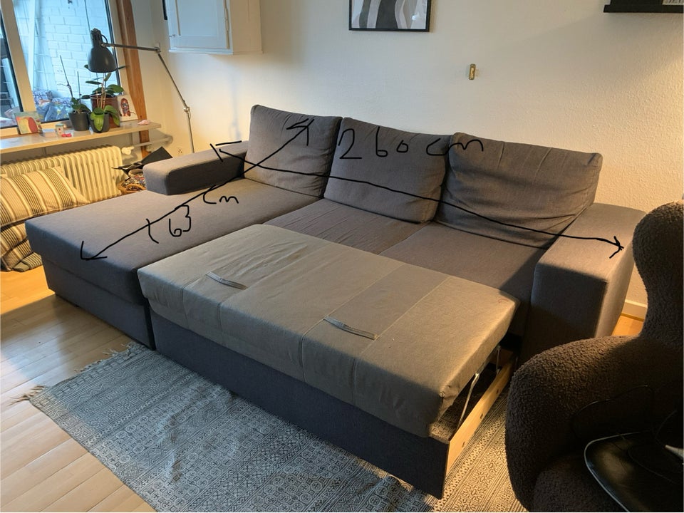 Sovesofa, My home, b: 260 l: 163