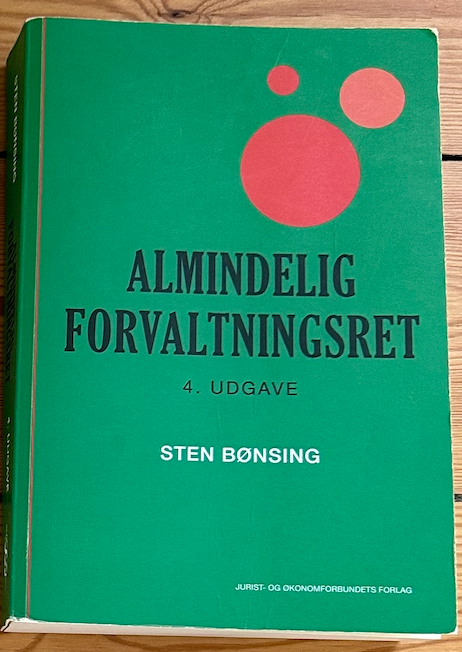 Almindelig forvaltningsret Sten