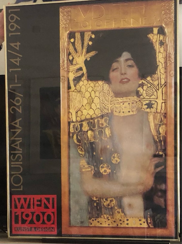 Plakat, Gustav Klimt, motiv: