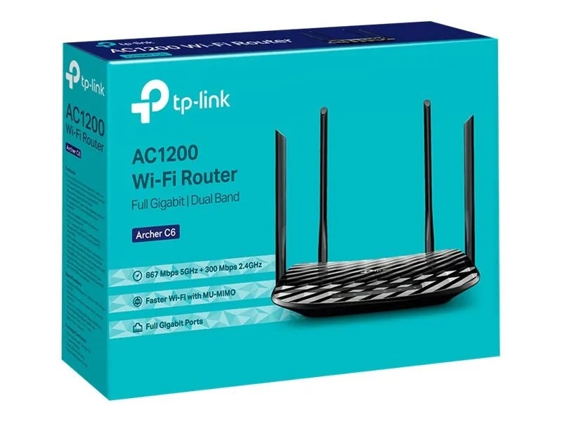 Router, TP-Link Archer C6 AC1200