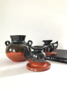 Keramik Vase og lysestager