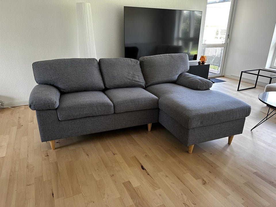 Hjørnesofa stof 3 pers