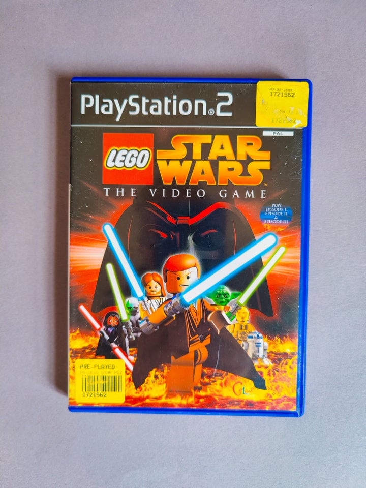 LEGO Star Wars The Video Game, PS2,