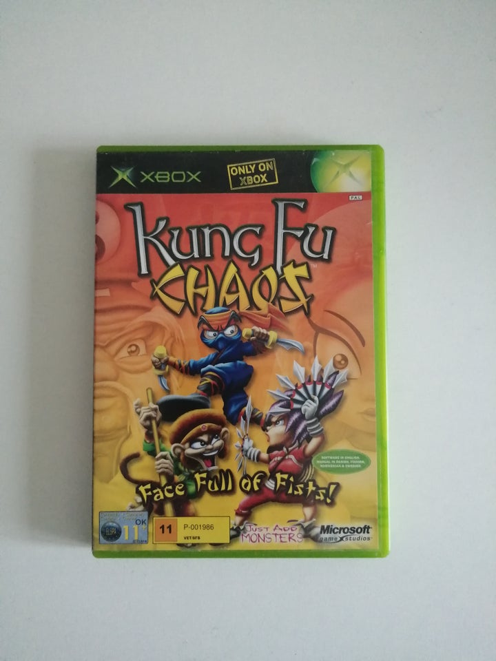 Kung Fu Chaos *uden manual* Xbox