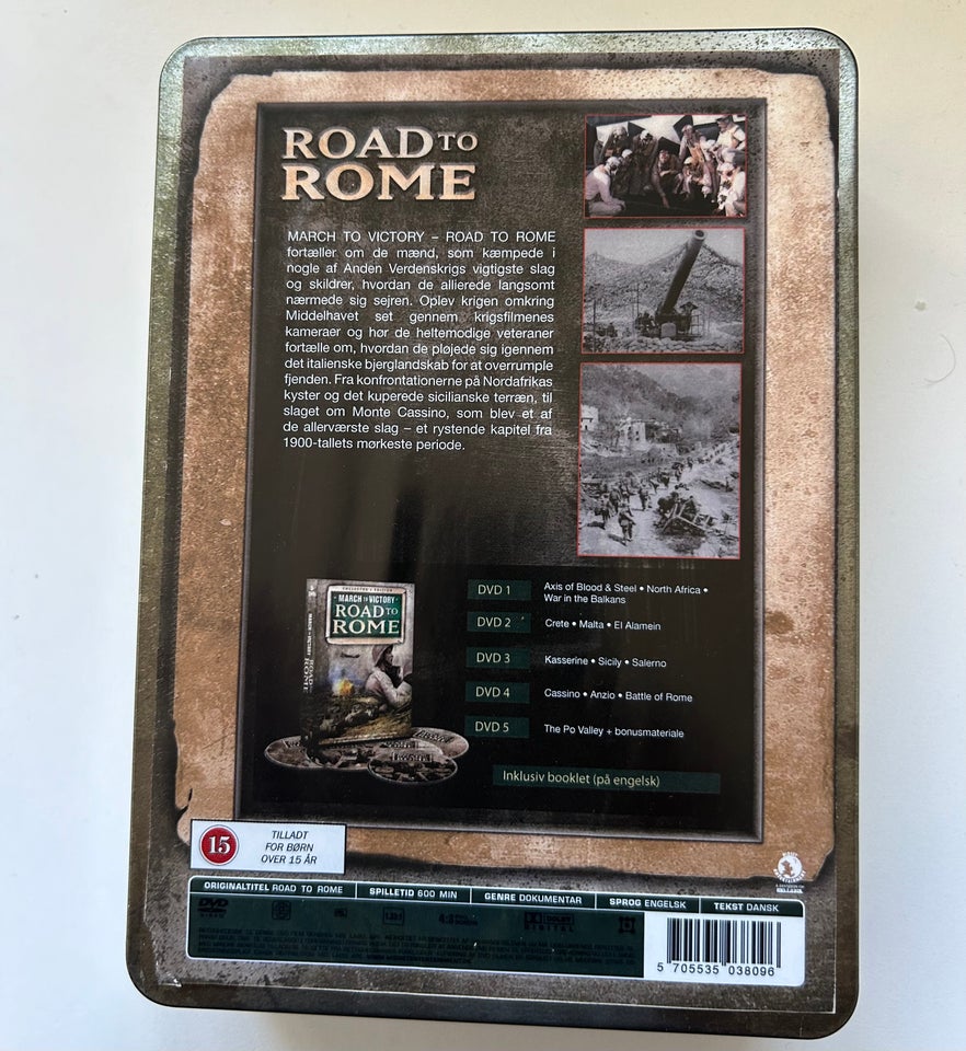 Road to Rome, DVD, dokumentar