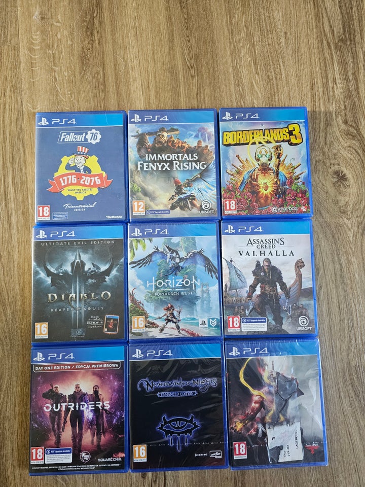 Diverse spil til ps4 Priser fra