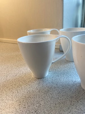 Porcelæn 4 kaffekopper  1