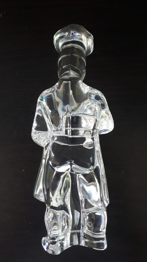 Glas Figur Håndværker Orrefors