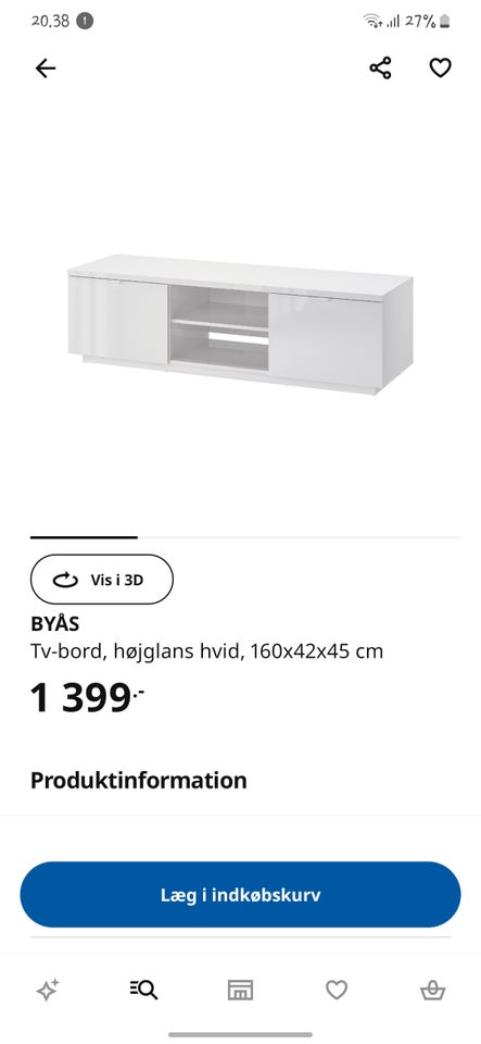 Tv bord Ikea