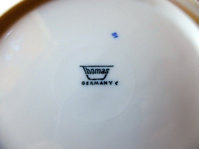 Porcelæn Tallerkener Hertha