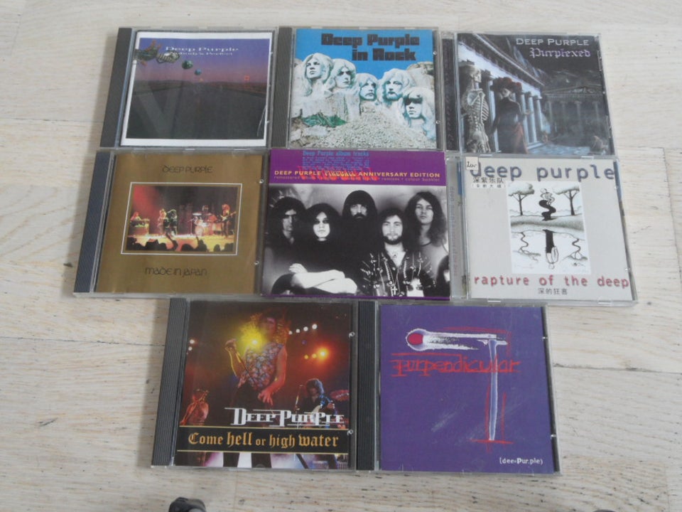 DEEP PURPLE: 8 CD MED DEEP PURPLE,