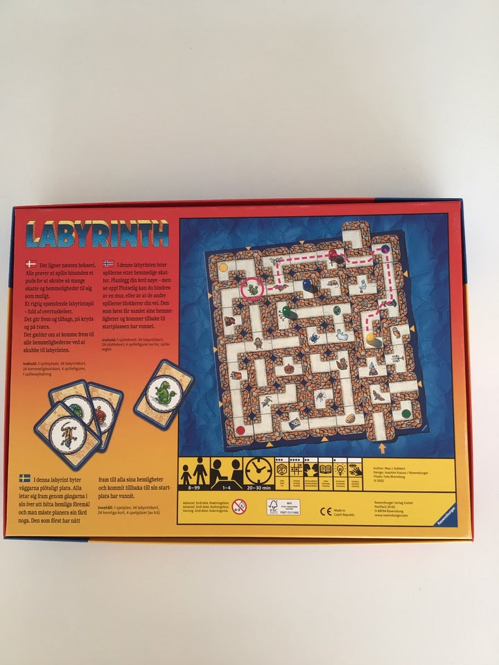 Labyrinth Familiespil brætspil