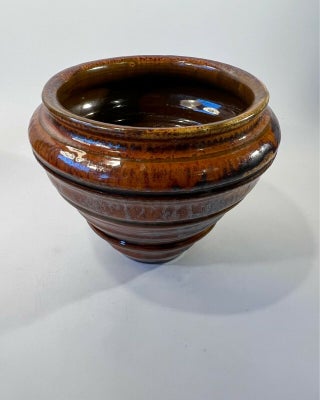 Keramik vase  k#228;hler kahler