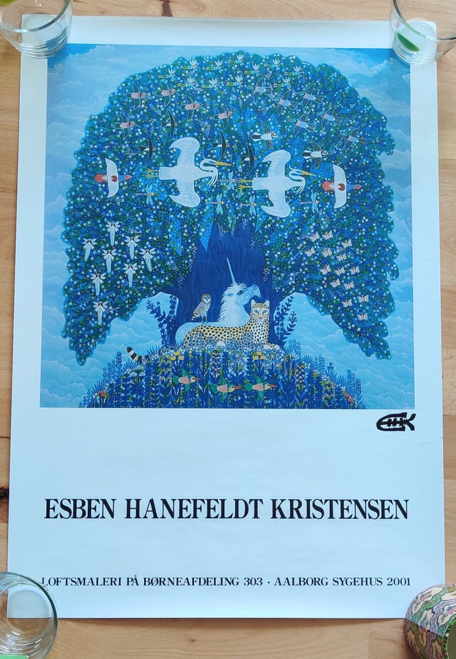 Plakat  Esben Hanefelt  b: 42 h: 60