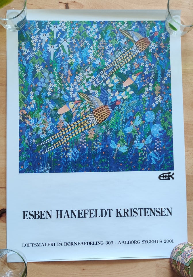 Plakat  Esben Hanefelt  b: 42 h: 60