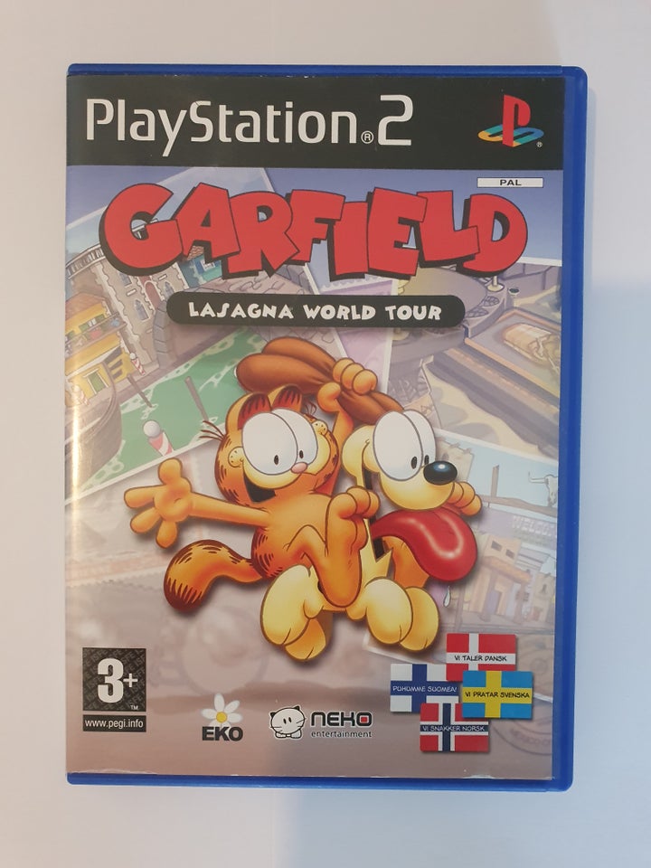 Garfield Lasagna World Tour, PS2