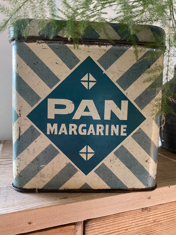 Fin gammel margarinedåse